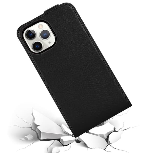Deksel til iPhone 13 PRO MAX Flip Etui  laget av glatt kunstskinn