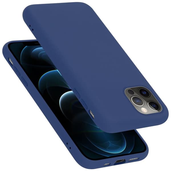 Deksel til iPhone 13 MINI Silikondeksel TPU Case Cover LIQUID BLÅ