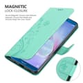 Miniatyrbild 5 av 8: Honor 9X LITE Skal Fodral i blomdesign Mobilskydd Case Cover med magnetisk stängning, ståfunktion och kortplatser