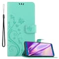 Miniatyrbild 1 av 8: Honor 9X LITE Skal Fodral i blomdesign Mobilskydd Case Cover med magnetisk stängning, ståfunktion och kortplatser