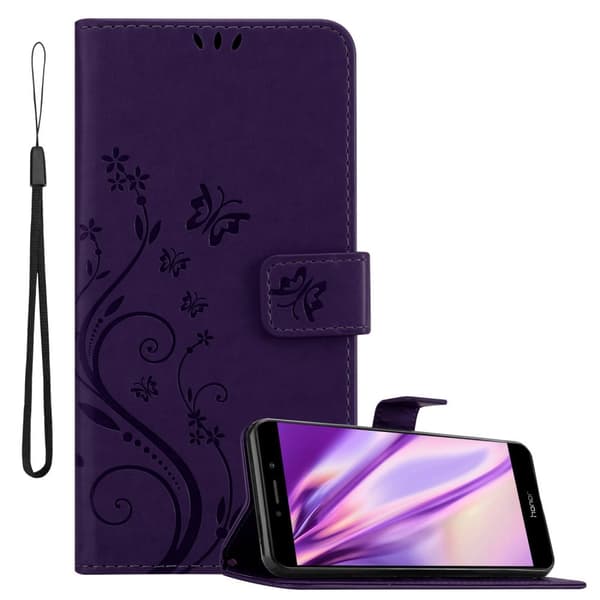 Huawei MATE 9 LITE / GR5 2017 / Honor 6X Suojakotelo Suojakuori Lompakkokotelo Matkapuhelinkotelo Kukat jossa on magneettisuljenta, jalusta-toiminto