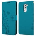 Pikkukuva 8 / 8: Huawei MATE 9 LITE / GR5 2017 / Honor 6X Suojakotelo Suojakuori Lompakkokotelo Matkapuhelinkotelo Kukat jossa on magneettisuljenta, jalusta-toiminto