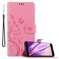 Miniatyrbillede 1 af 8: Huawei MATE 9 LITE / GR5 2017 / Honor 6X Pungetui Cover Blomster ()