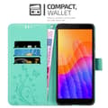 Miniatyrbillede 2 af 7: Honor 9S / Huawei Y5P Pungetui Cover Blomster ()