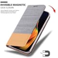 Miniatyrbild 6 av 8: iPhone 13 Skal Plånboksfodral med magnetisk stängning, ståfunktion och kortficka