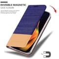 Miniatyrbild 6 av 8: iPhone 13 Skal Plånboksfodral med magnetisk stängning, ståfunktion och kortficka