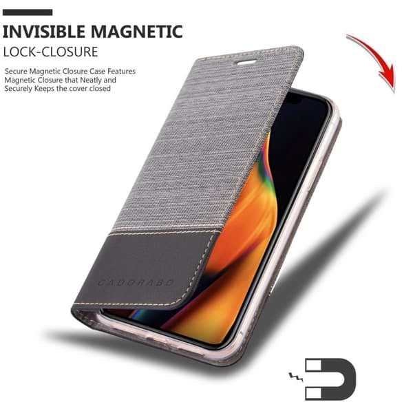 iPhone 13 MINI Skal Plånboksfodral med magnetisk stängning, ståfunktion och kortficka