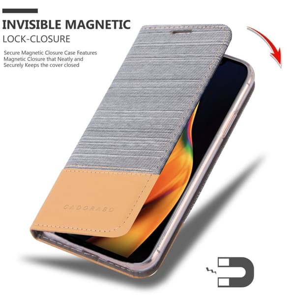 iPhone 13 MINI Skal Plånboksfodral med magnetisk stängning, ståfunktion och kortficka