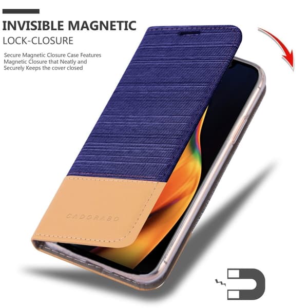 iPhone 13 MINI Skal Plånboksfodral med magnetisk stängning, ståfunktion och kortficka