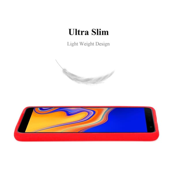 Samsung Galaxy J4 PLUS Skal Fodral Mobilskydd av flexibelt TPU-silikon