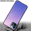 Miniatyrbilde 4 av 7: Deksel til iPhone 13 MINI Silikondeksel av TPU-silikon og bakside av herdet glass