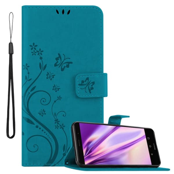 Huawei MATE 9 Pungetui Cover Blomster ()