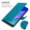 Miniatyrbillede 5 af 8: Huawei P40 LITE E Pungetui Cover Blomster ()