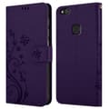 Miniatyrbild 8 av 8: Huawei P10 LITE Skal Fodral i blomdesign Mobilskydd Case Cover med magnetisk stängning, ståfunktion och kortplatser