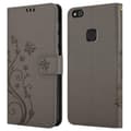 Miniatyrbild 8 av 8: Huawei P10 LITE Skal Fodral i blomdesign Mobilskydd Case Cover med magnetisk stängning, ståfunktion och kortplatser