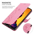 Miniatyrbilde 5 av 8: Deksel til Huawei P20 LITE 2018 / NOVA 3E Lommebokdeksel i blomster design med magnetisk lukking, stativfunksjon og kortplasser