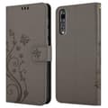 Pikkukuva 8 / 8: Huawei P20 PRO / P20 PLUS Suojakotelo Suojakuori Lompakkokotelo Matkapuhelinkotelo Kukat jossa on magneettisuljenta, jalusta-toiminto ja korttipaikat