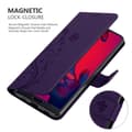 Miniatyrbillede 5 af 8: Huawei P20 PRO / P20 PLUS Pungetui Cover Blomster ()