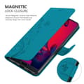 Miniatyrbilde 5 av 8: Deksel til Huawei P20 PRO / P20 PLUS Lommebokdeksel i blomster design med magnetisk lukking, stativfunksjon og kortplasser