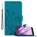 Pikkukuva 1 / 8: Huawei P9 LITE 2016 / G9 LITE Suojakotelo Suojakuori Lompakkokotelo Matkapuhelinkotelo Kukat jossa on magneettisuljenta, jalusta-toiminto ja