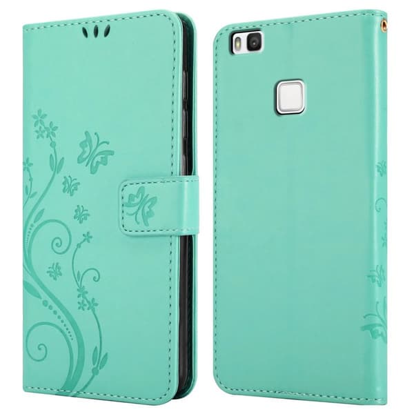 Huawei P9 LITE 2016 / G9 LITE Pungetui Cover Blomster ()