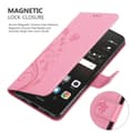 Miniatyrbild 5 av 8: Huawei P9 LITE 2016 / G9 LITE Skal Fodral i blomdesign Mobilskydd Case Cover med magnetisk stängning, ståfunktion och kortplatser