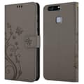 Miniatyrbilde 8 av 8: Deksel til Huawei P9 Lommebokdeksel i blomster design med magnetisk lukking, stativfunksjon og kortplasser