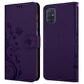 Miniatyrbilde 8 av 8: Deksel til Samsung Galaxy A51 5G Lommebokdeksel i blomster design med magnetisk lukking, stativfunksjon og kortplasser