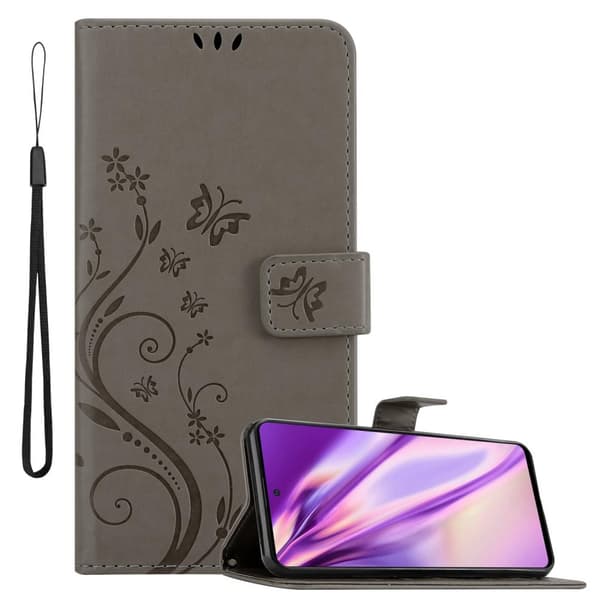 Samsung Galaxy A51 5G Suojakotelo Suojakuori Lompakkokotelo Matkapuhelinkotelo Kukat jossa on magneettisuljenta, jalusta-toiminto ja korttipaikat