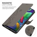 Pikkukuva 5 / 8: Samsung Galaxy M31 Suojakotelo Suojakuori Lompakkokotelo Matkapuhelinkotelo Kukat jossa on magneettisuljenta, jalusta-toiminto ja korttipaikat