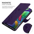 Miniatyrbild 5 av 8: Samsung Galaxy M31 Skal Fodral i blomdesign Mobilskydd Case Cover med magnetisk stängning, ståfunktion och kortplatser