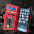 Miniatyrbilde 4 av 9: Lommebokdeksel til iPhone 13 PRO MAX Deksel med magnetisk lukking og 3 kortplasser