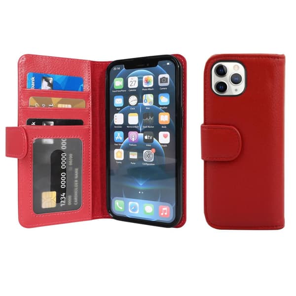 Lommebokdeksel til iPhone 13 PRO MAX Deksel med magnetisk lukking og 3 kortplasser