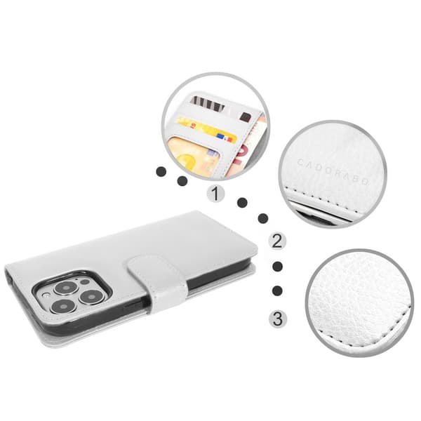 Lommebokdeksel til iPhone 13 PRO MAX Deksel med magnetisk lukking og 3 kortplasser