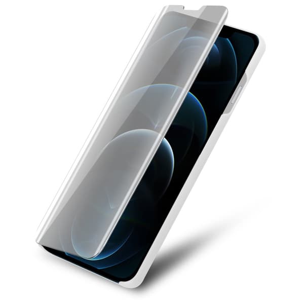 iPhone 13 PRO Skal Plånboksfodral Clear View Mirror Skyddsomslag med standfunktion 360 graders skydd