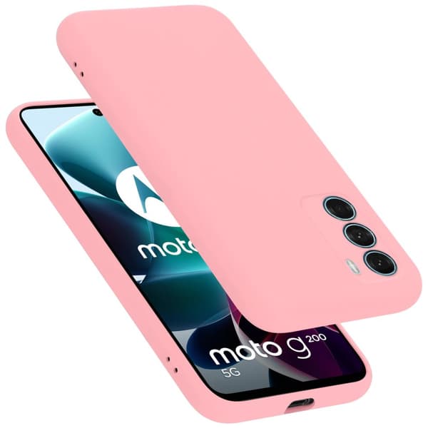 Motorola MOTO G200 5G Suojakotelo Suojakuori valmistettu joustavasta TPU-silikonista