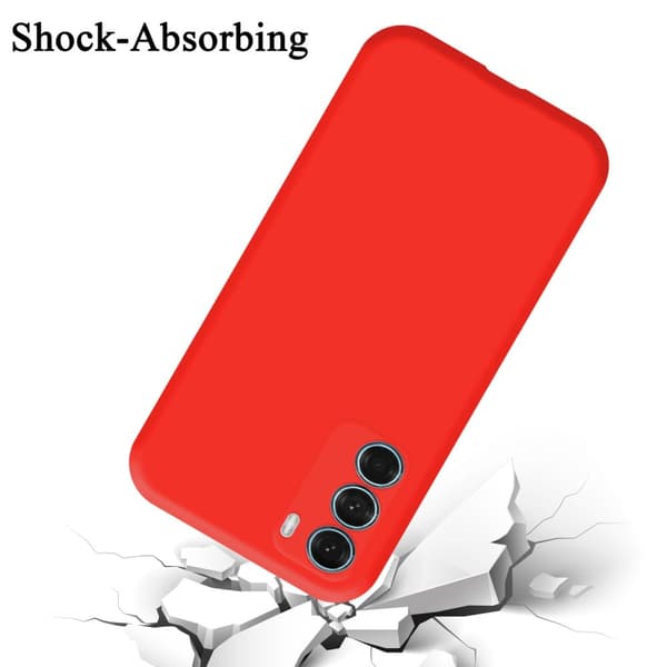 Motorola MOTO G200 5G Suojakotelo Suojakuori valmistettu joustavasta TPU-silikonista