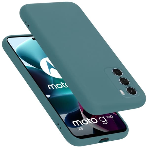 Motorola MOTO G200 5G Suojakotelo Suojakuori valmistettu joustavasta TPU-silikonista