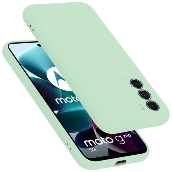 Motorola MOTO G200 5G Suojakotelo Suojakuori valmistettu joustavasta TPU-silikonista