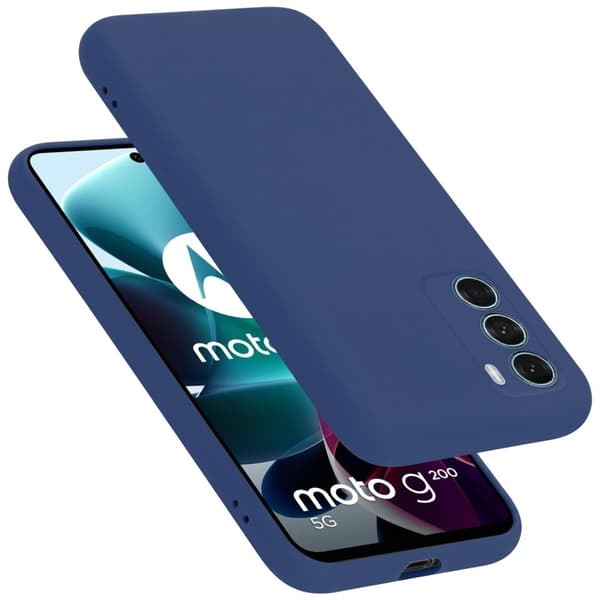 Motorola MOTO G200 5G Suojakotelo Suojakuori valmistettu joustavasta TPU-silikonista