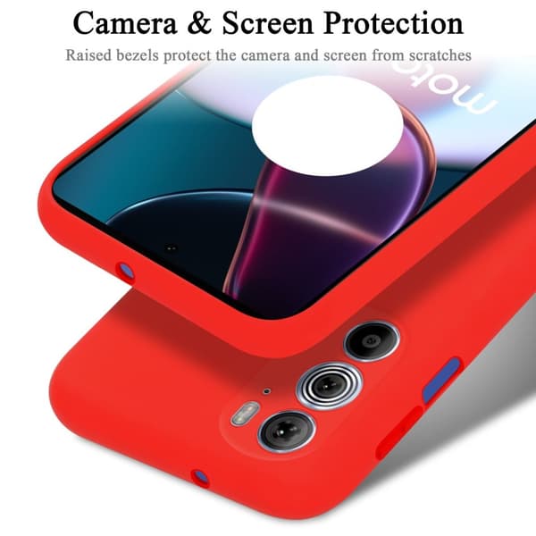 Motorola EDGE 30 PRO / EDGE+ Suojakotelo Suojakuori valmistettu joustavasta TPU-silikonista
