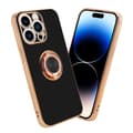 Pikkukuva 1 / 11: iPhone 14 PRO MAX Suojakuori Suojakotelo valmistettu joustavasta TPU silikonista jossa on kameran suojaus ja magneettinen autoteline