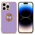 Pikkukuva 5 / 11: iPhone 14 PRO MAX Suojakuori Suojakotelo valmistettu joustavasta TPU silikonista jossa on kameran suojaus ja magneettinen autoteline