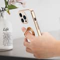 Pikkukuva 5 / 8: iPhone 14 PRO MAX Suojakuori Suojakotelo valmistettu joustavasta TPU silikonista jossa on kameran suojaus ja magneettinen autoteline