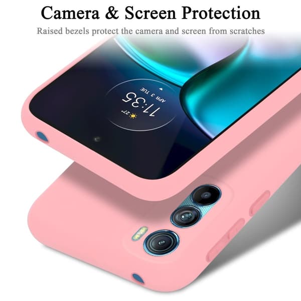 Motorola EDGE 30 Suojakotelo Suojakuori valmistettu joustavasta TPU-silikonista