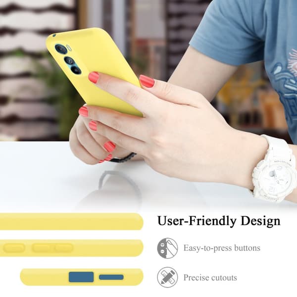 Deksel til Motorola EDGE 30 Silikondeksel TPU Case Cover