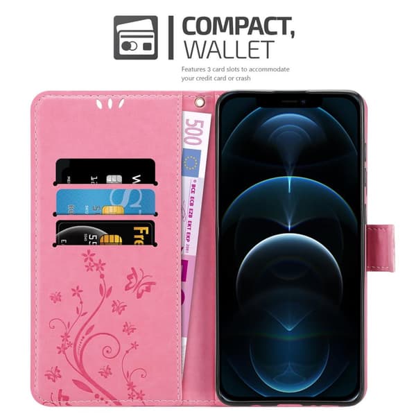 iPhone 13 Pungetui Cover Blomster ()