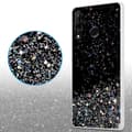 Miniatyrbild 5 av 7: Huawei P30 LITE Skal Fodral Case Cover av flexibelt TPU-silikon med glittrande glitter