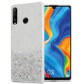 Miniatyrbild 1 av 7: Huawei P30 LITE Skal Fodral Case Cover av flexibelt TPU-silikon med glittrande glitter