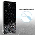Pikkukuva 4 / 7: Huawei P30 PRO Suojakuori Suojakotelo joustavasta TPU-silikonista jossa on kimaltelevaa glitteriä